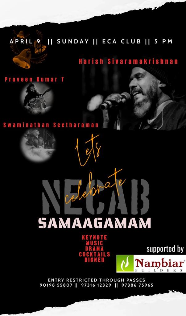 Bangalore Alumni - NECAB Samaagamam on April 9th 2023