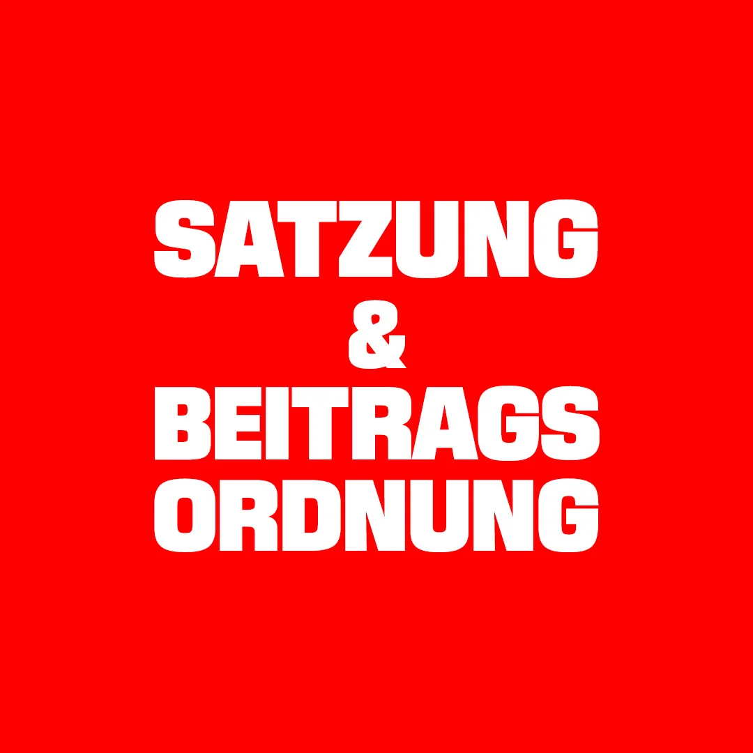 Satzung & Beitragsordnung 