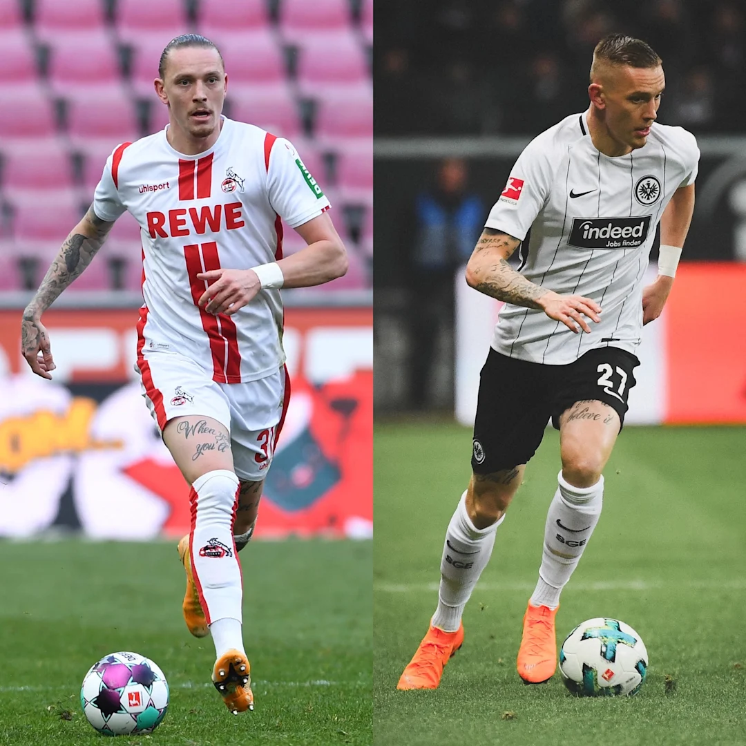 Marius Wolf (35 Spiele für den FC, 38 für Frankfurt)