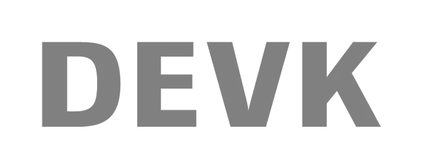 Hauptpartner DEVK grau (vergrößert)