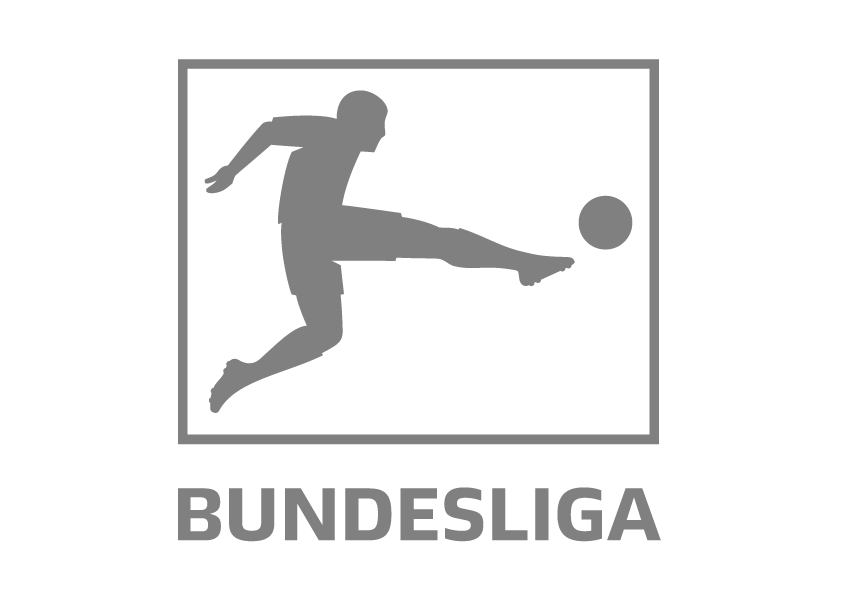 Bundesliga farbig / grau