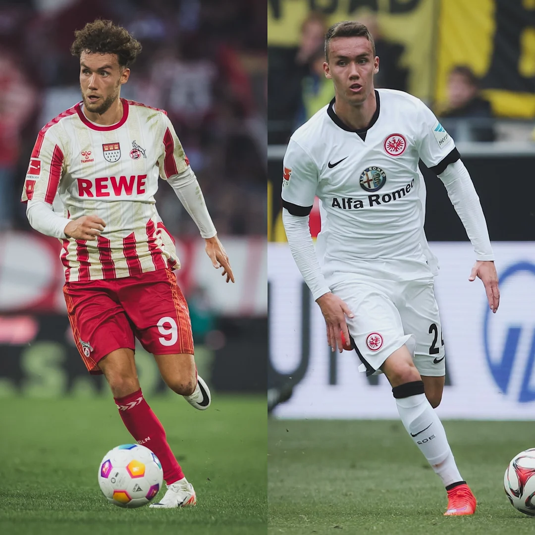 Luca Waldschmidt (17 Spiele für den FC, 17 für Frankfurt)