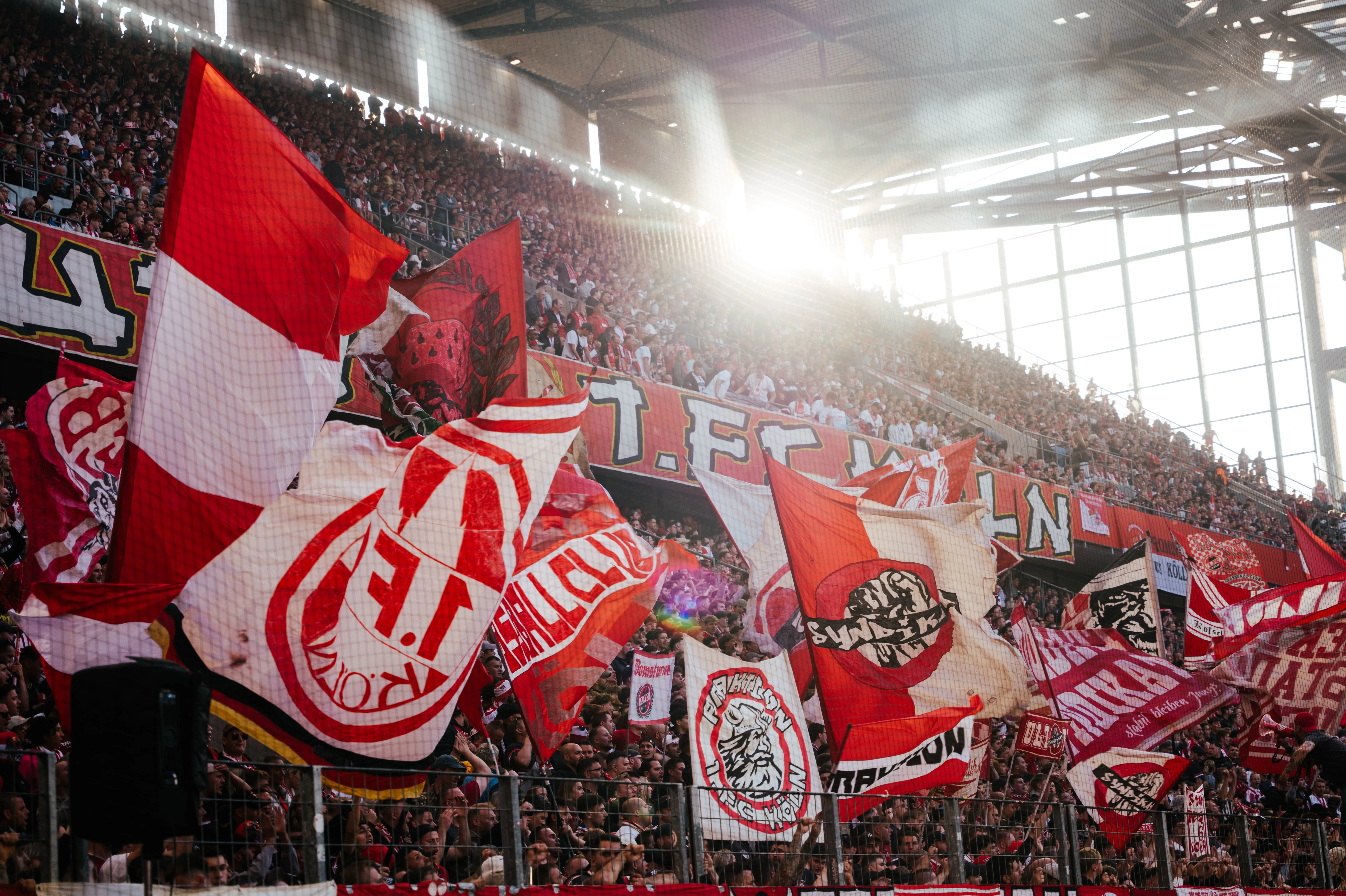 Stadionbild Schals