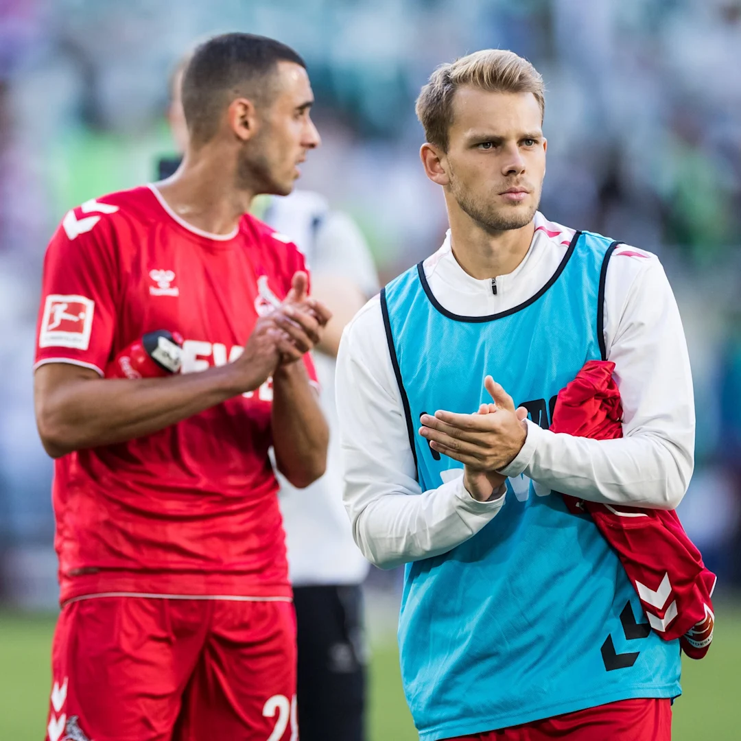 Georg im Bundesligakader gegen den VfL Wolfsburg (Saison 2022/23)