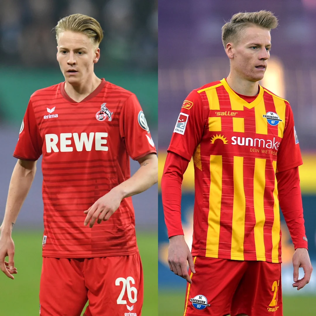 Chris Führich (3 Spiele für den FC, 37 für Paderborn)