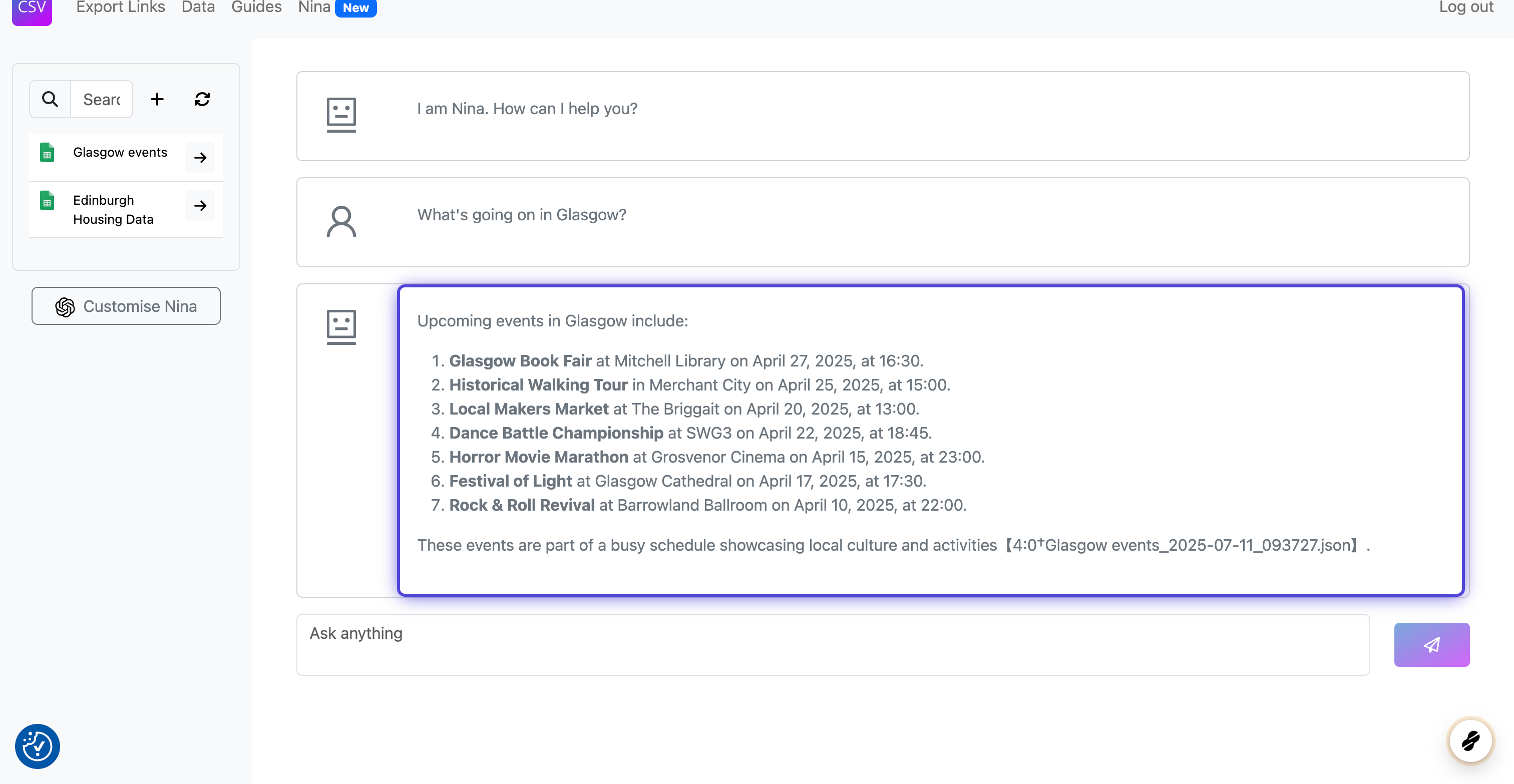 Create A Google Sheets Rag System