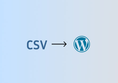 CSV as Wordpress Table Example