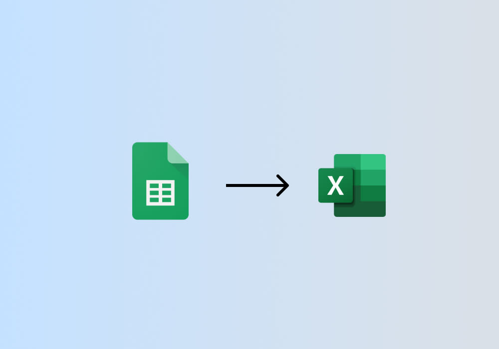 Export Google Sheets to Excel