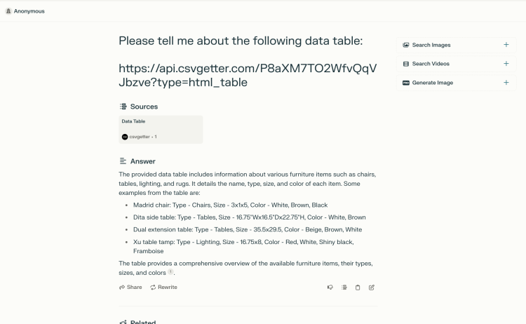 using airtable with perplexity ai