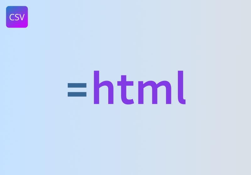 Exploring HTML Data Exports with the type URL Parameter