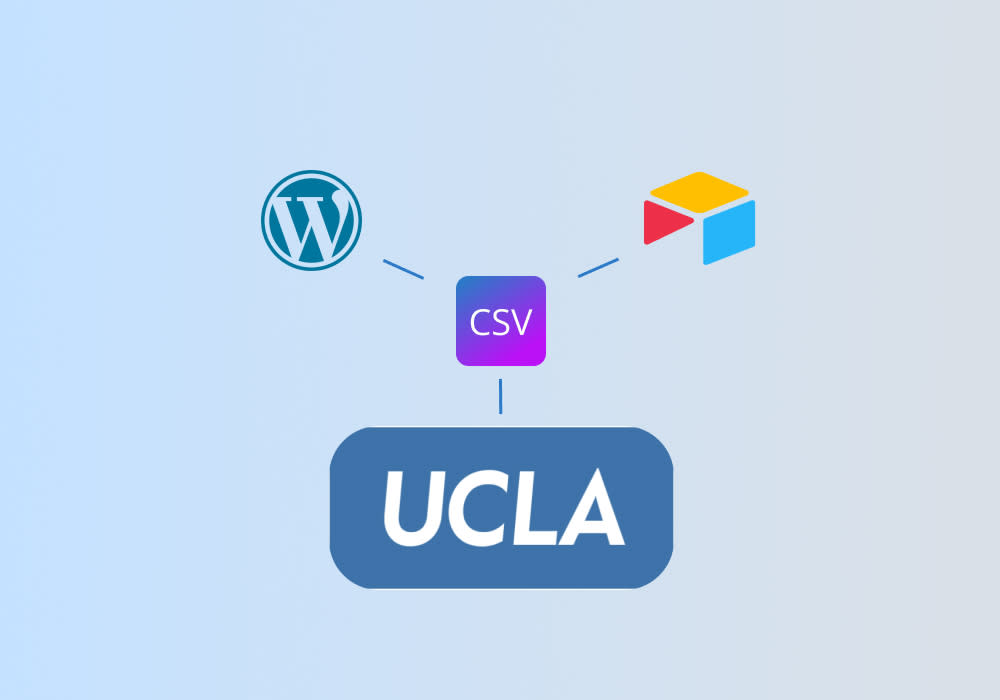 How UCLA uses CSV Getter to connect Airtable and Wordpress