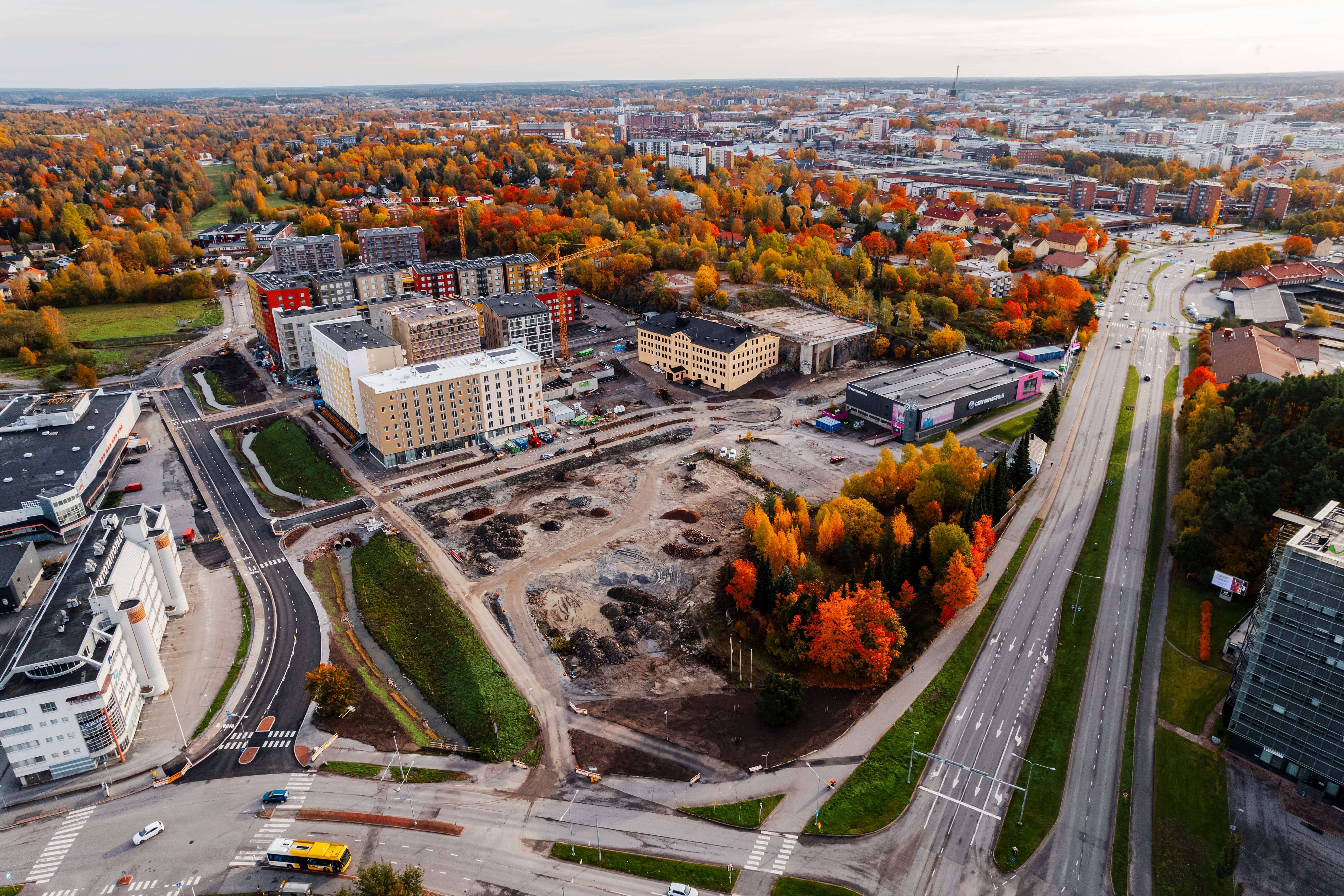 Turun Pukkila ilmakuva