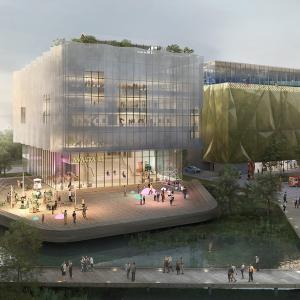 An artistic impression of what Cambridge Business Park could look like.