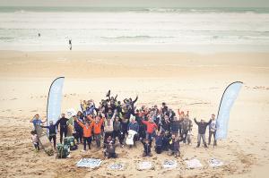 Surfers against Sewage beach clean