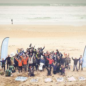 Surfers against Sewage beach clean