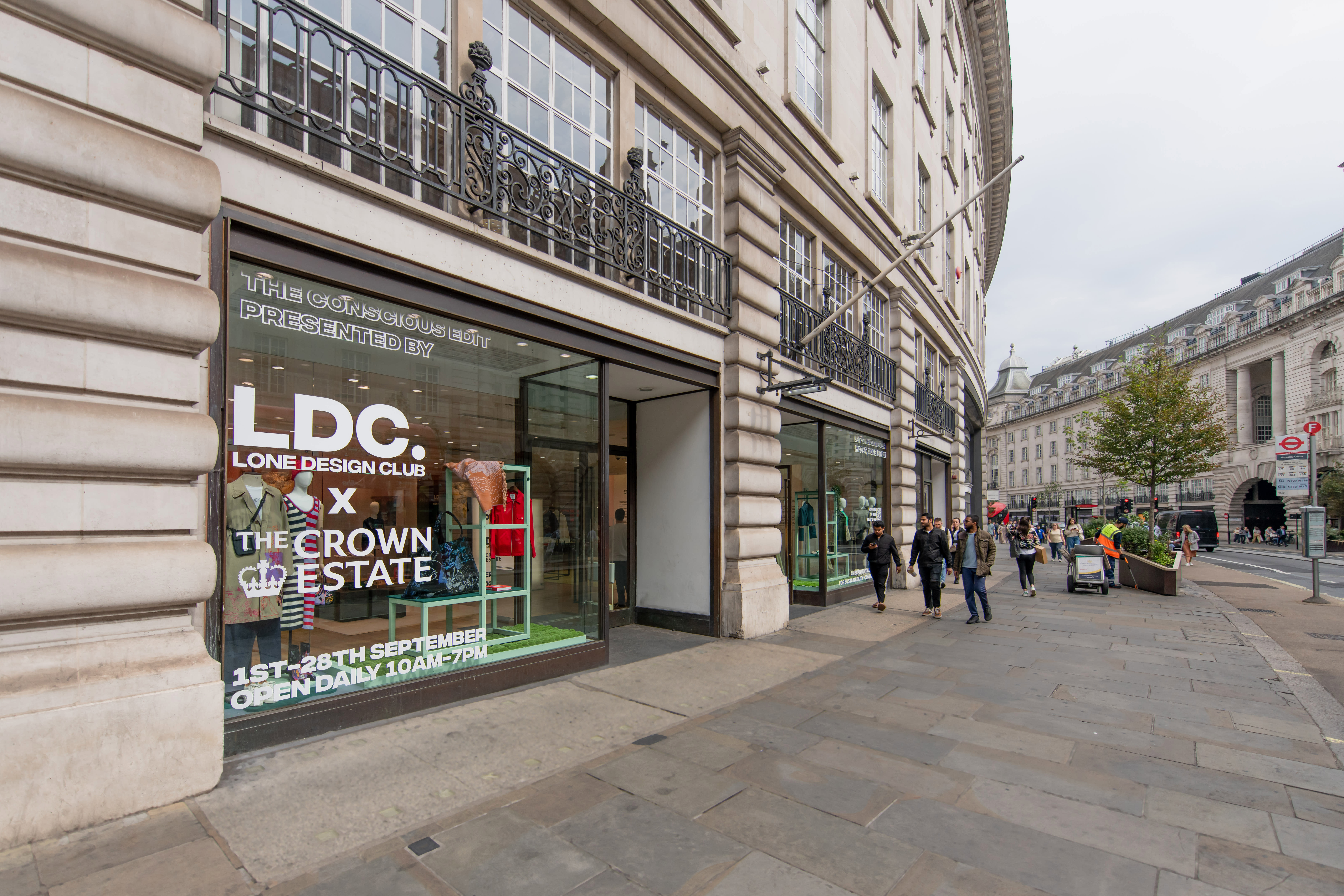 The Crown Estate and Lone Design Club pop up