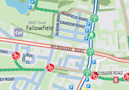 Cycling District Maps Bee Network Powered By TfGM