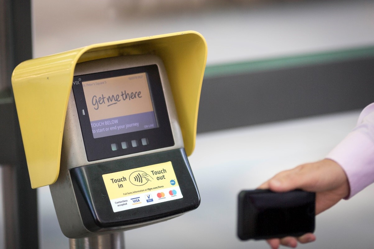 Metrolink smart card reader 