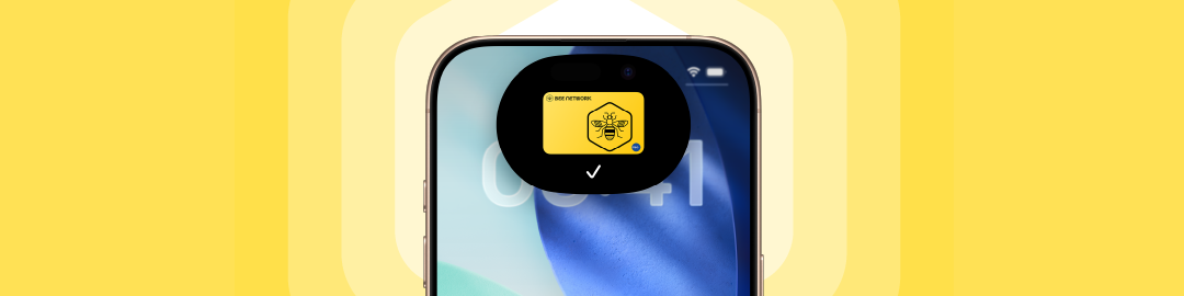 Screenshot of how the Bee Card looks in Apple Wallet