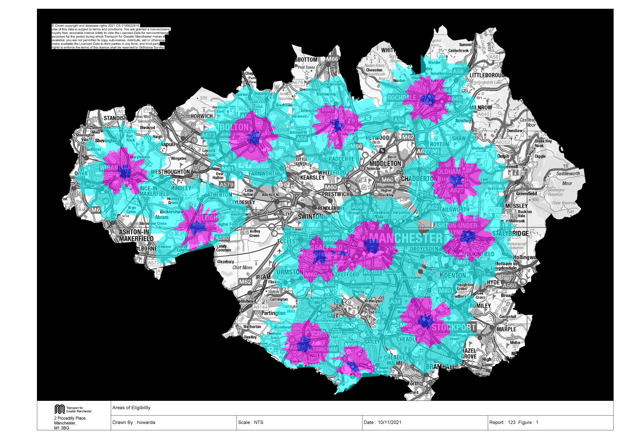 Cycle parking grant - eligibility map