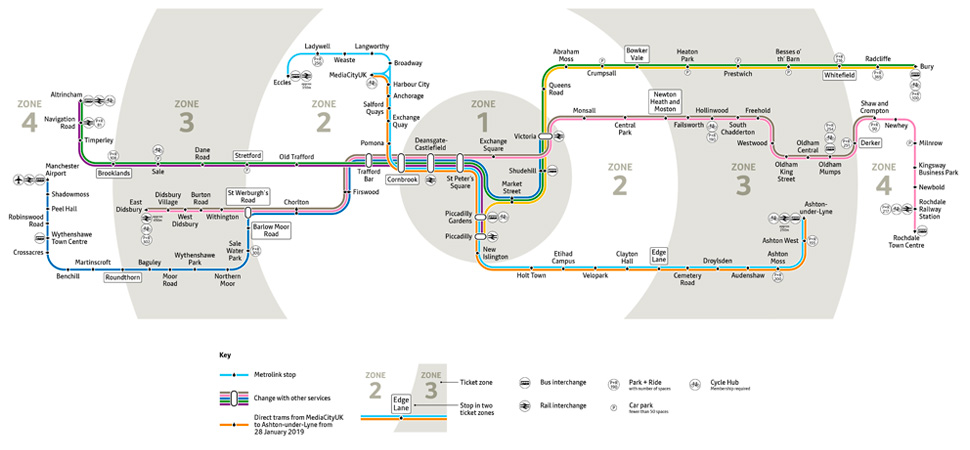 Metrolink Bus Map