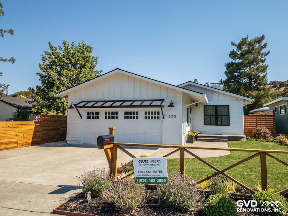 Hardie Board and Batten Siding Transformation