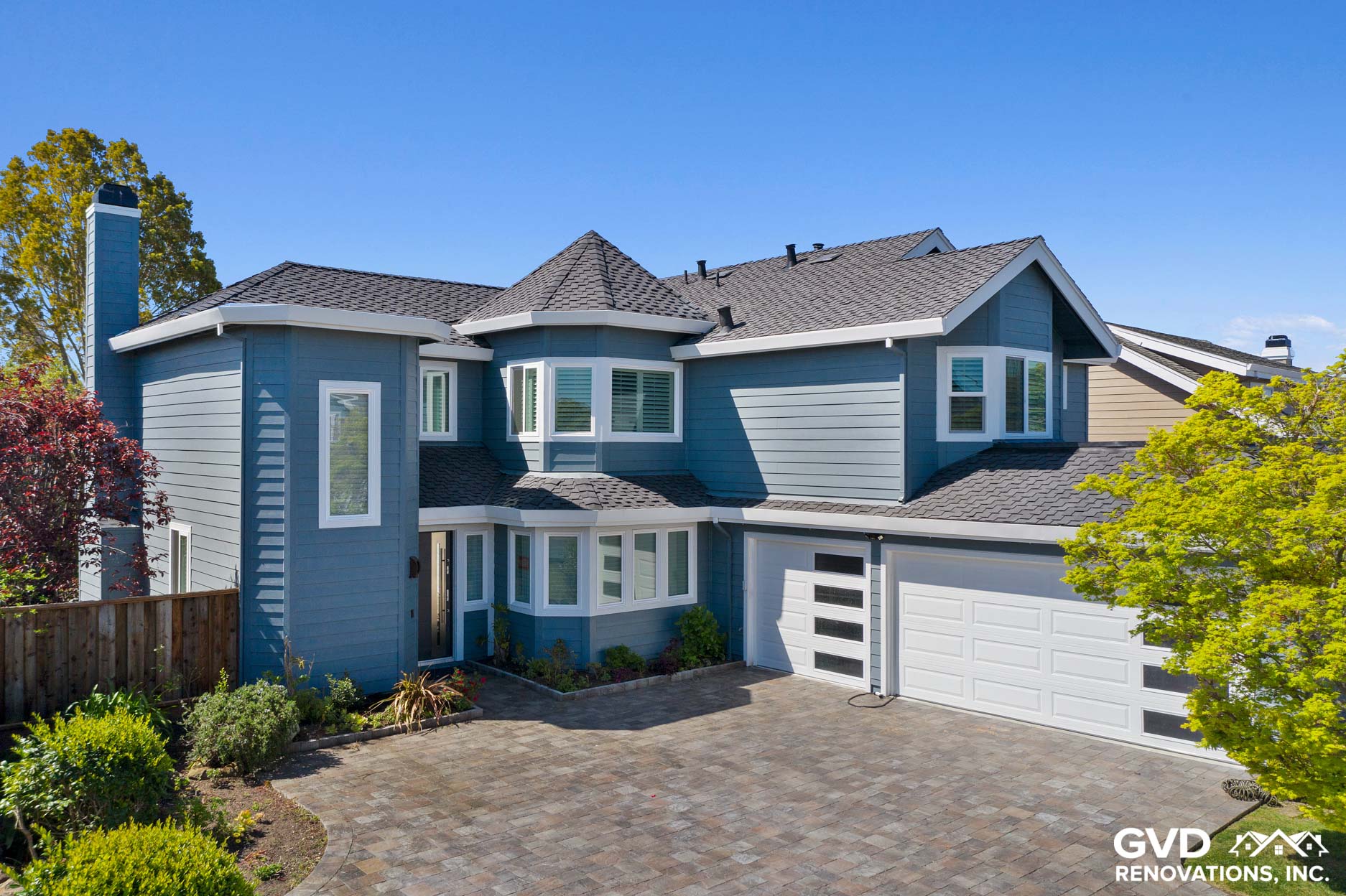 Hardie Siding Renovation & Milgard Windows Upgrade