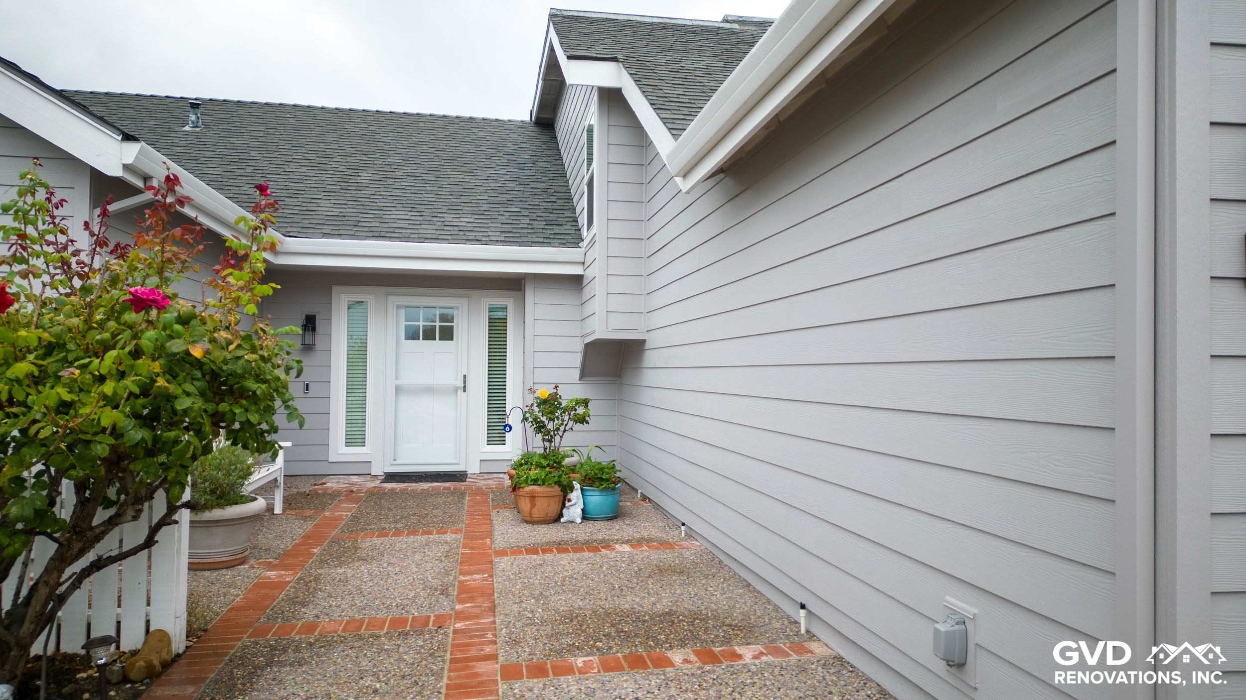 James Hardie Siding Replacement & Milgard Windows Upgrade Installation