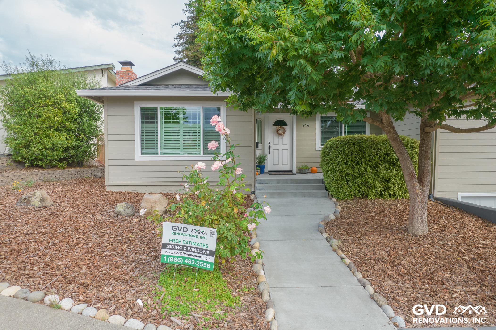 Hardie Siding Transformation with Anlin Window Upgrade