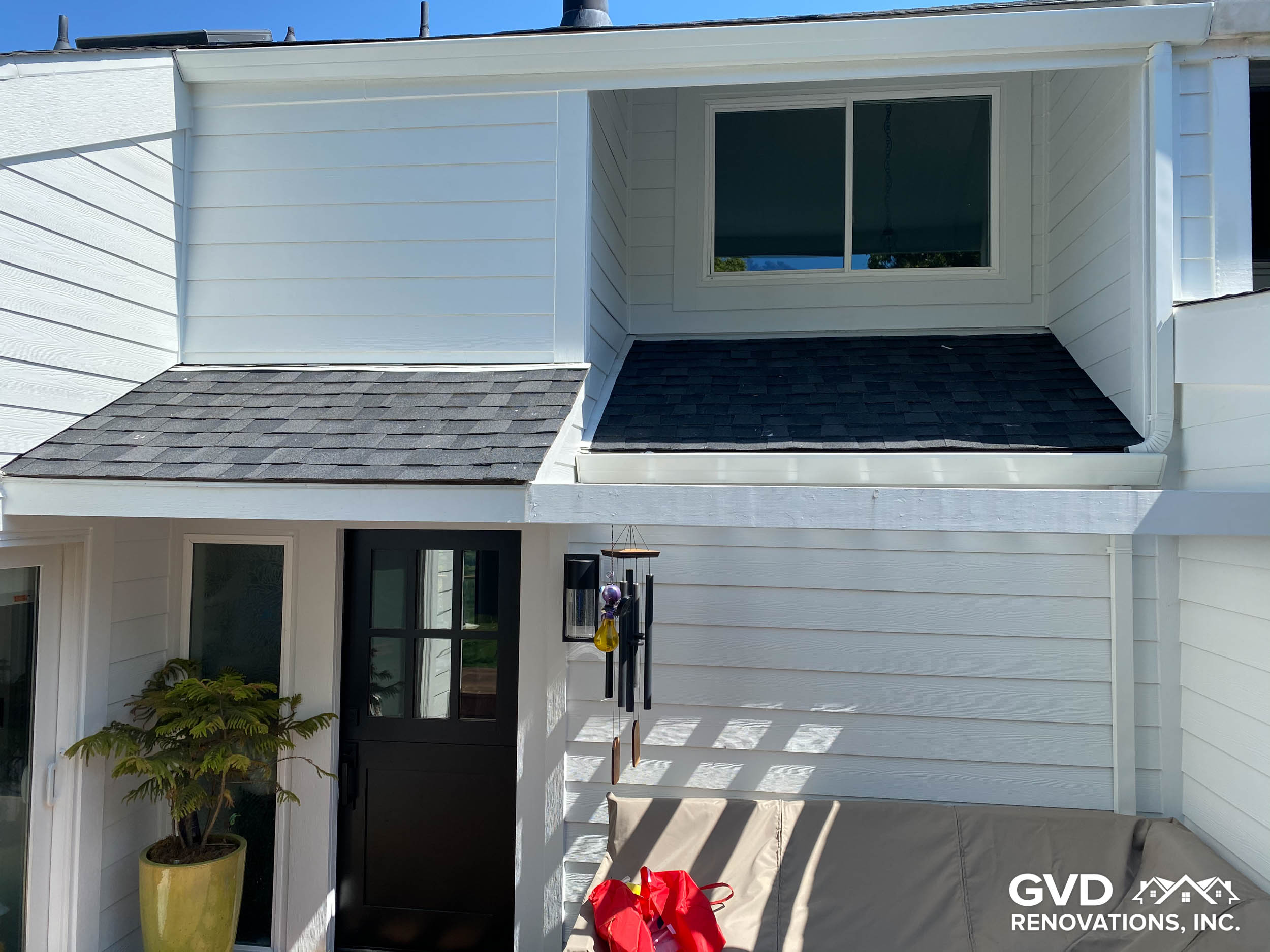 James Hardie Siding Transformation, Shed Installation, Deck & Railings Upgrade