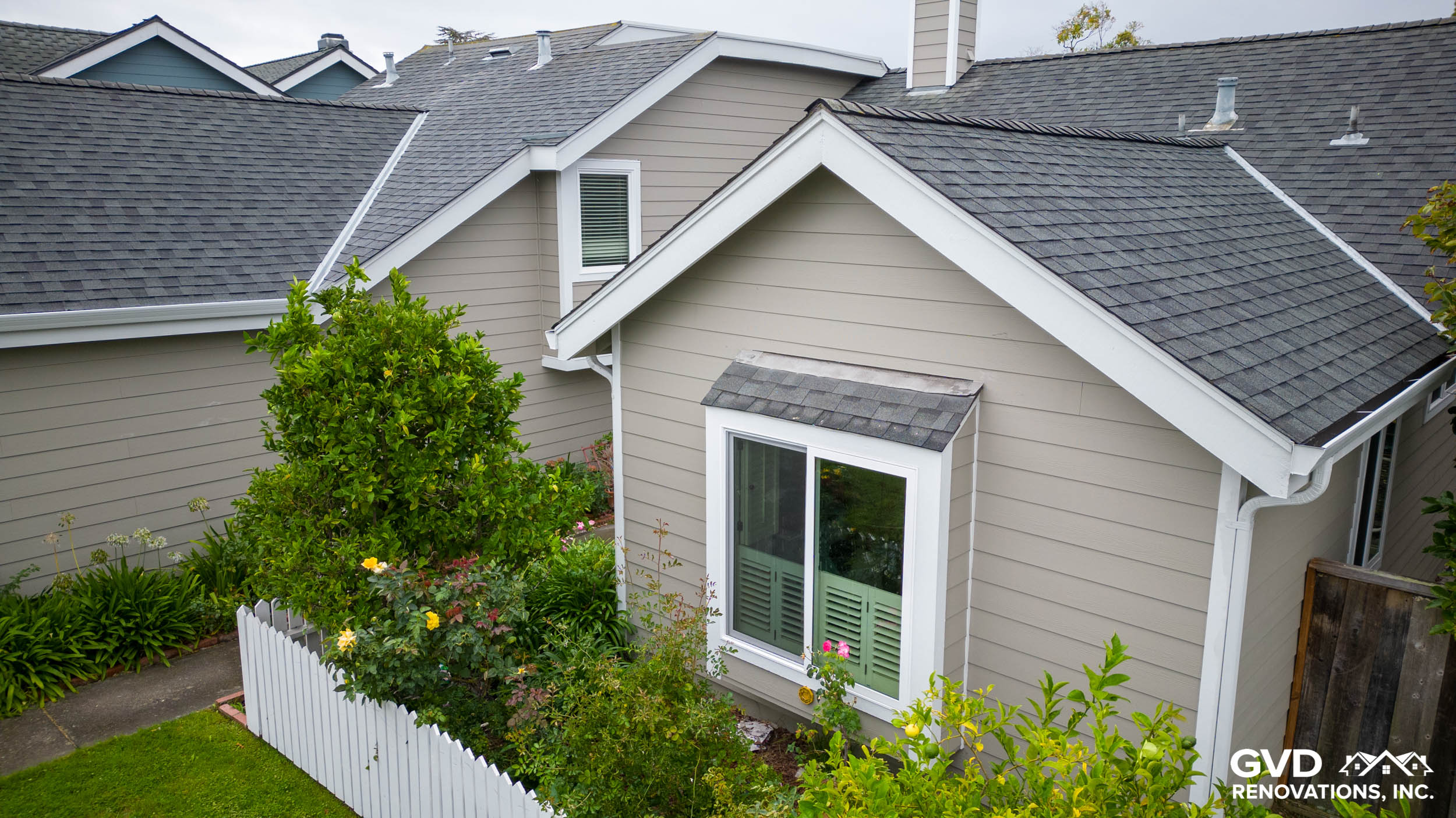 Hardie Siding Transformation & Milgard Window Upgrade