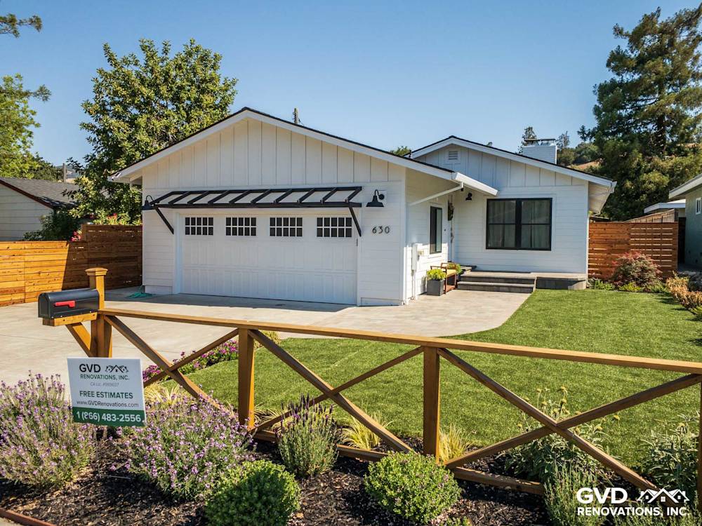 Hardie Board and Batten Siding Transformation