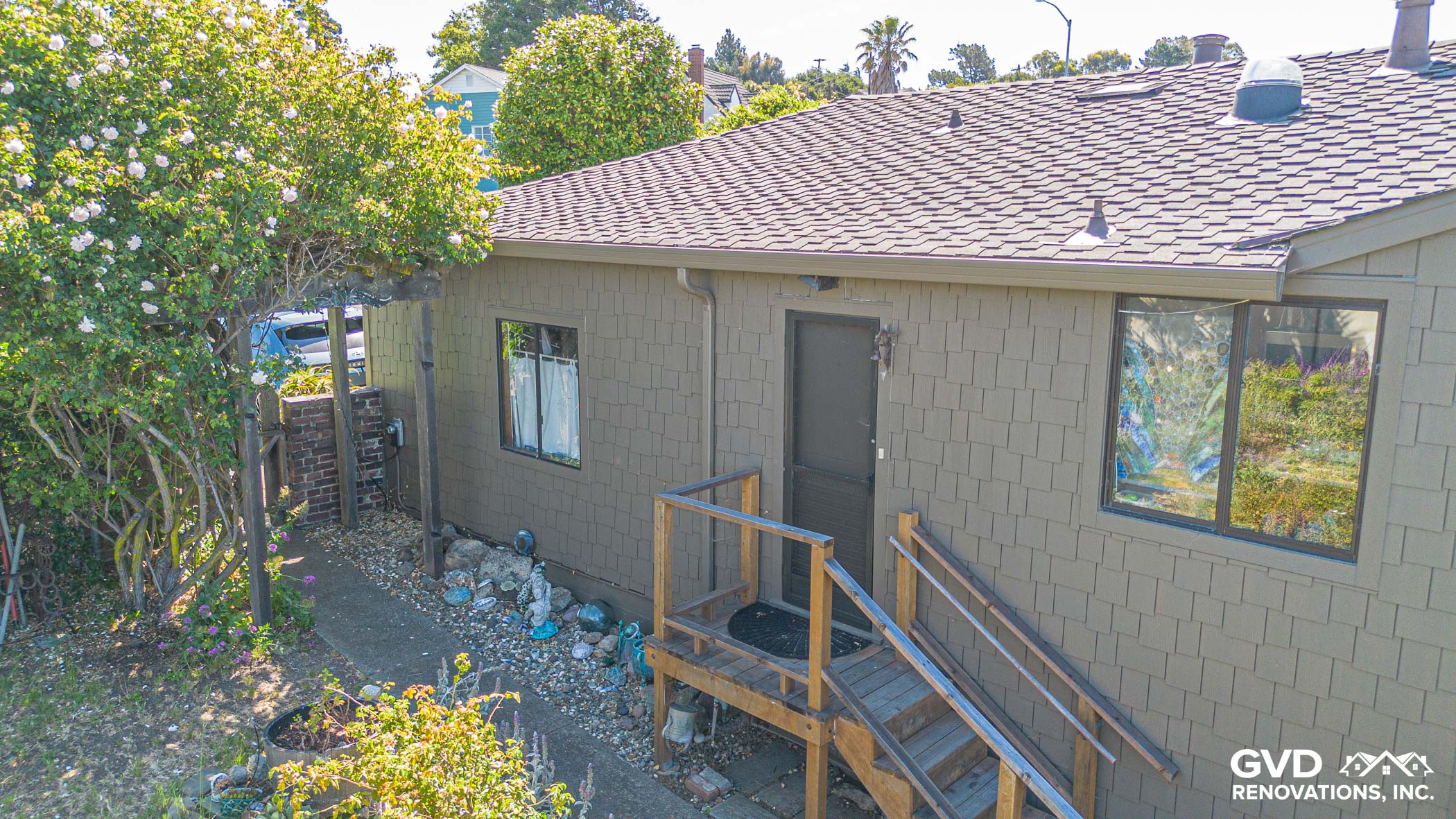 Hardie Shake and Shingle Siding Transformation