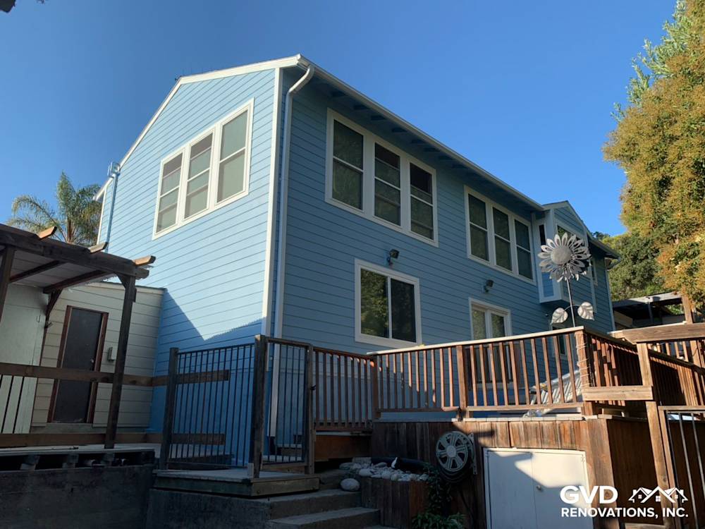 Hardie Siding Upgrade with Vinyl Window Install