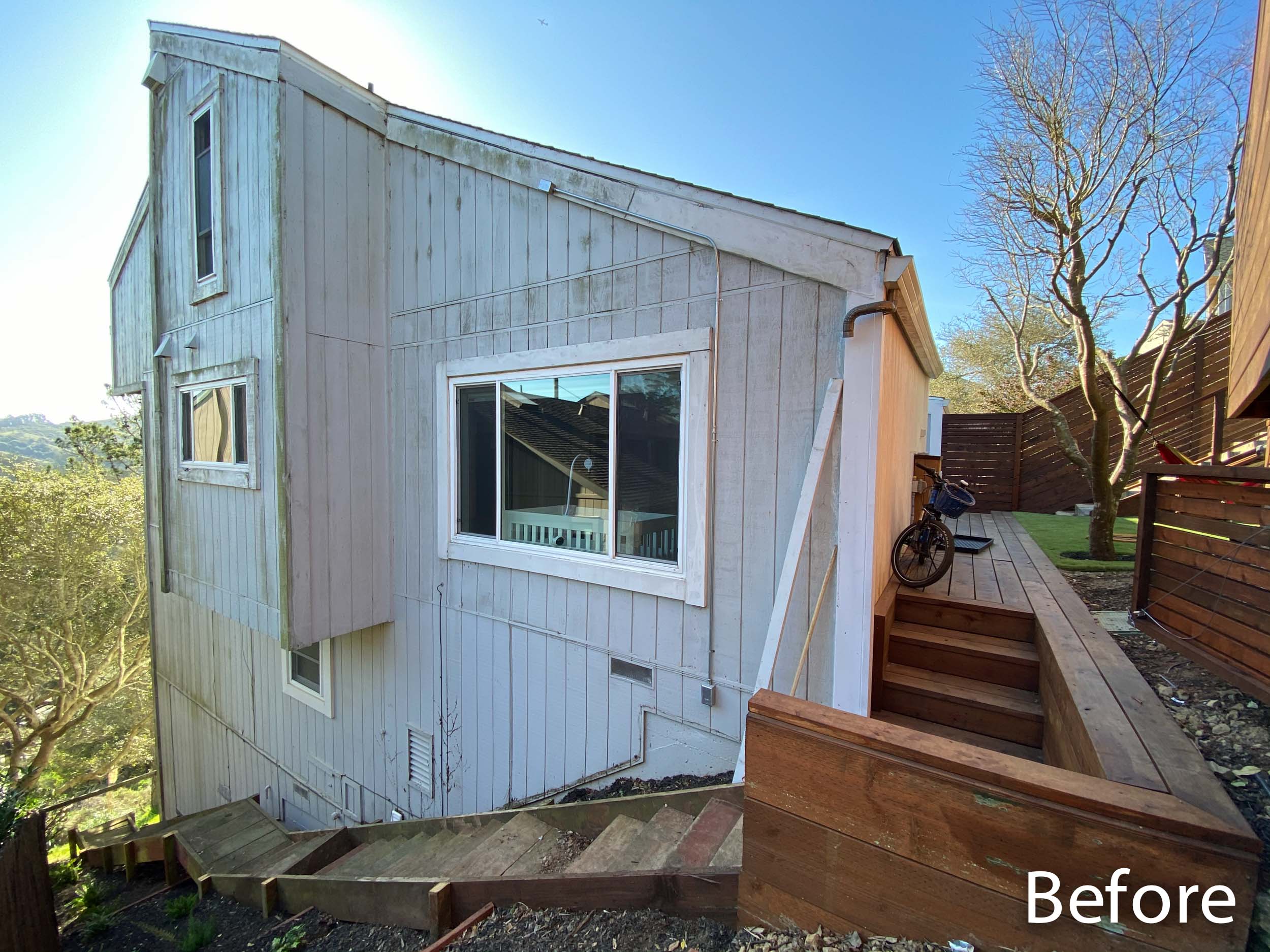 James Hardie Siding Transformation, Shed Installation, Deck & Railings Upgrade