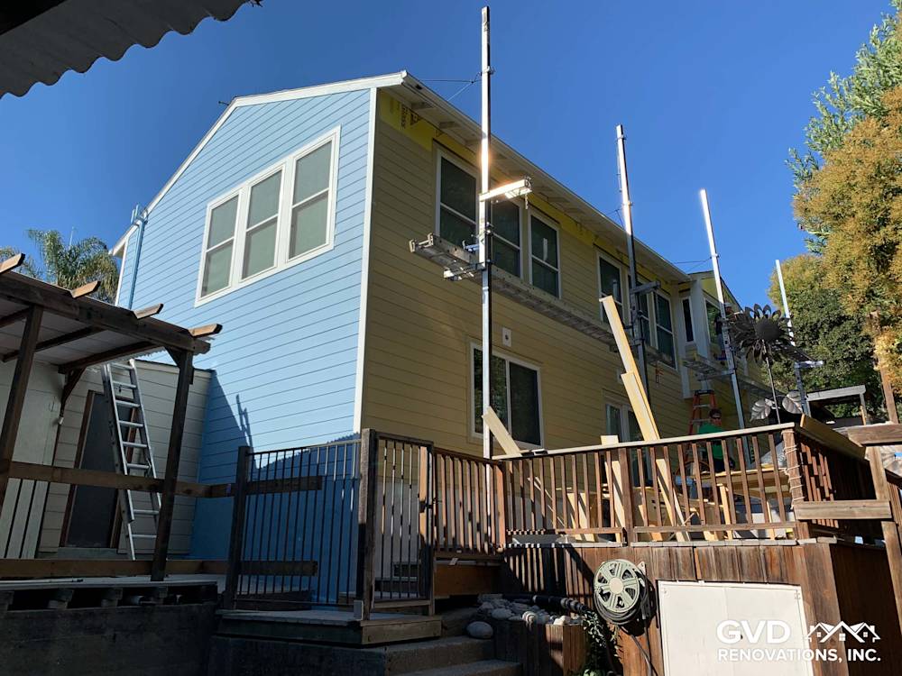 Hardie Siding Upgrade with Vinyl Window Install