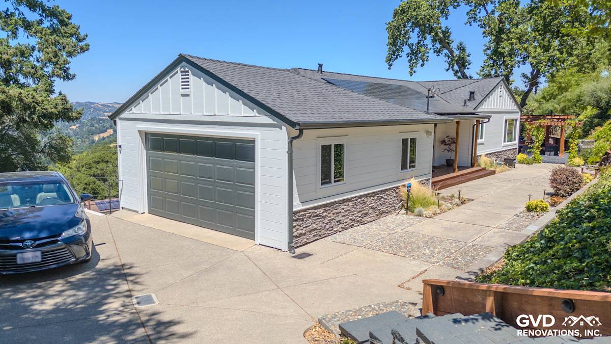 Hardie Artisan and Board Batten Siding Makeover