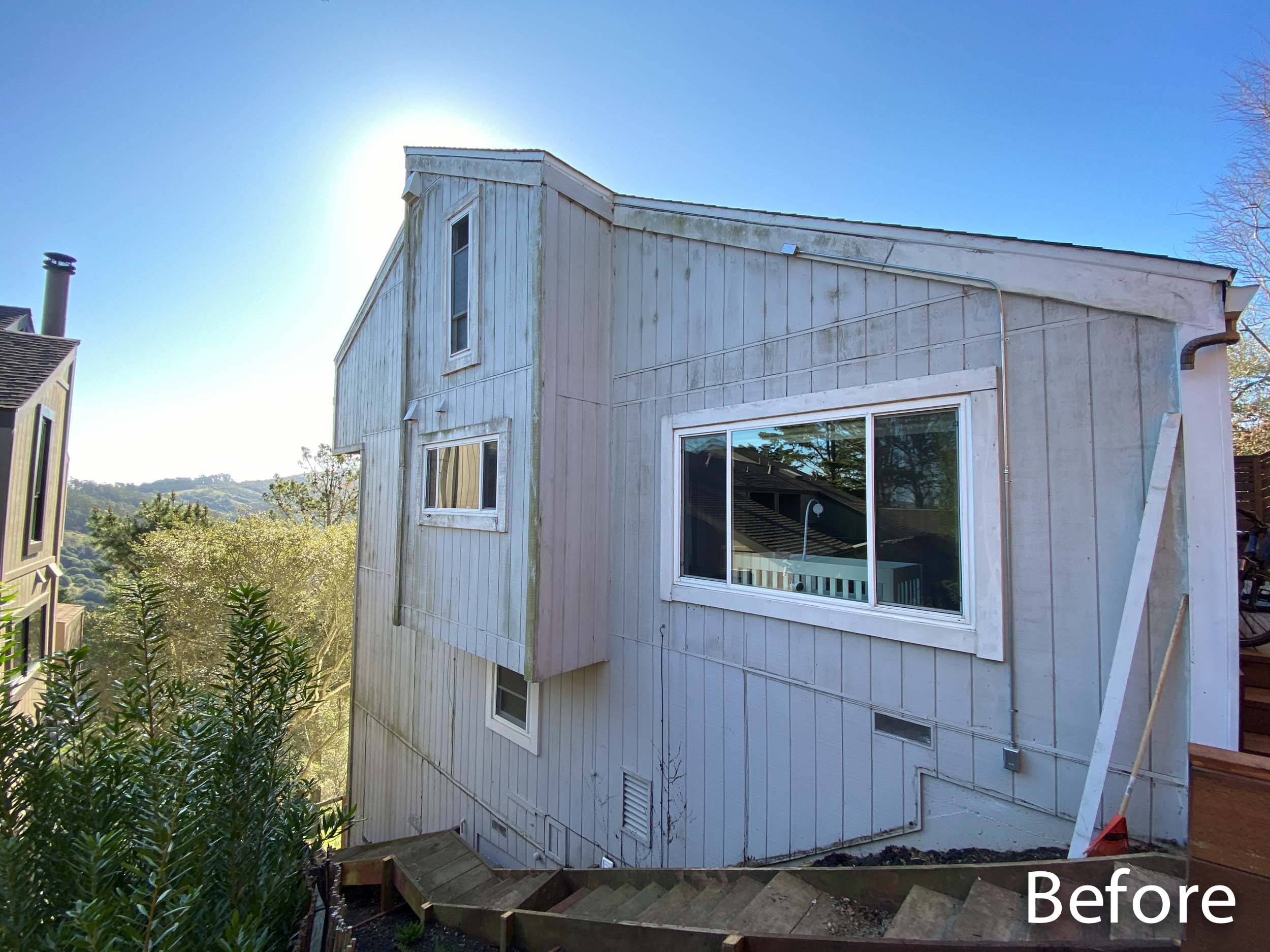 James Hardie Siding Transformation, Shed Installation, Deck & Railings Upgrade