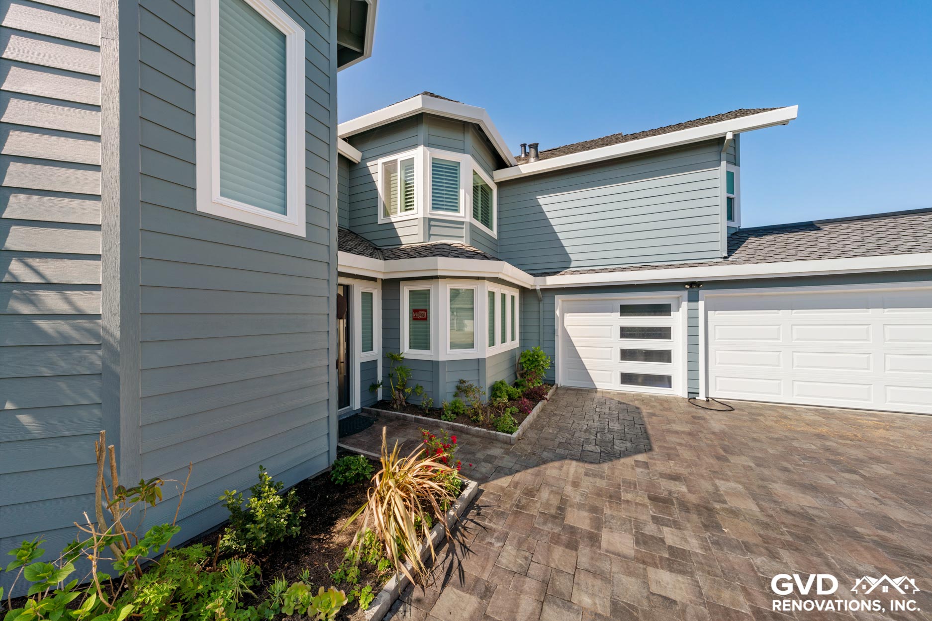 Hardie Siding Renovation & Milgard Windows Upgrade