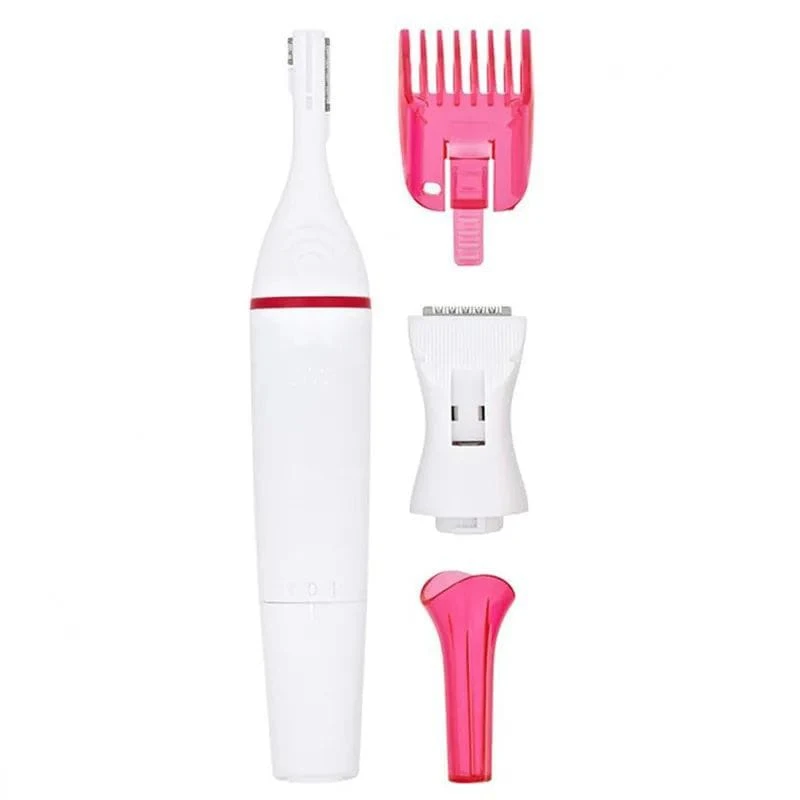 Veet 5-in-1 Multifunction Electric Trimmer Epilator for Eyebrow Facial & Body Hair Removal Shaver