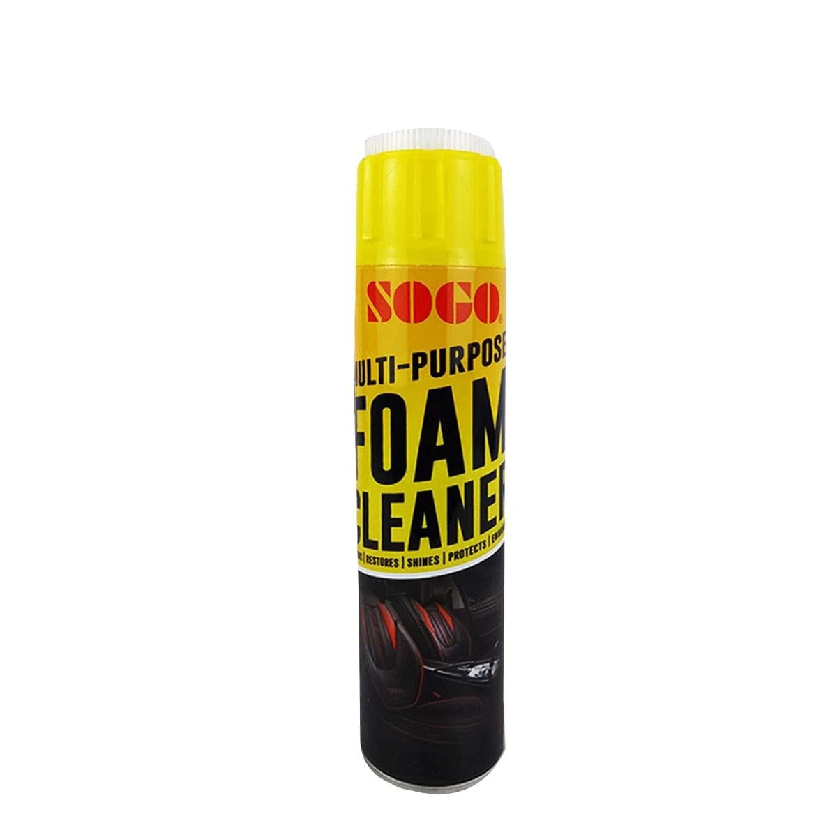 Sogo Multi-Purpose Foam Cleaner 650ml for Fabric Carpet Leather Upholstery Sofa & Household Cleaning
