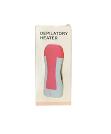 Roll On Wax Depilatory Heater - Pink & White, EU Plug | Hair Removal Kit, Feminine Care 🌸