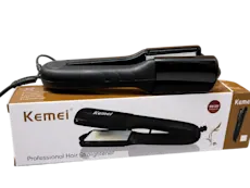 Kemei KM-324 Professional 2-in-1 Hair Straightener & Crimper 💇‍♀️ | Ceramic Coating, Dual Functionality, Rapid Heating | Hair Care Styling Tool