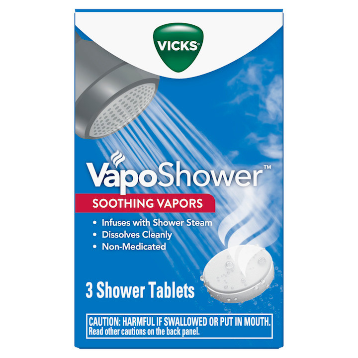 Vicks Vaposhower Aromatherapy Shower Soothing