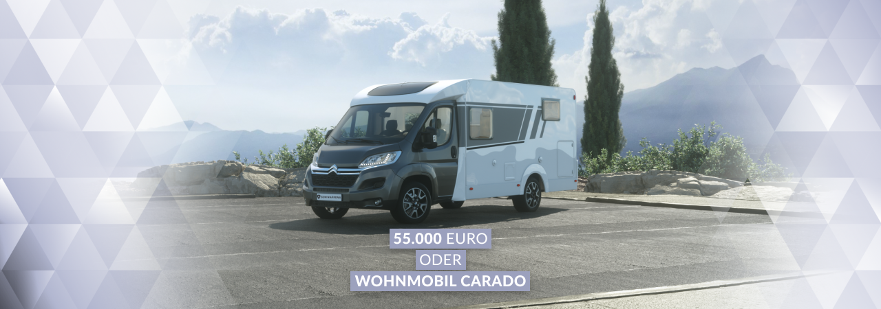 WoMo 2025 GewinnArena Preisgrafik 1280x450 CARADO Wohnmobil 13.07. -04.08.25