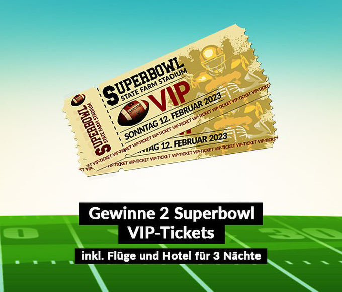 Preisgrafik 680x582 2x Superbowl Tickets sportlich TVC Superbowl