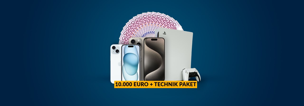 ProSieben Daytime 10.000 EUR und Technikpaket