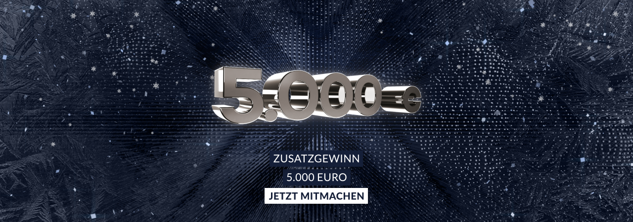 251217 Extrageld GewinnArena Banner 5.000 Wochenpreis 1280x450 ab 05.01.26