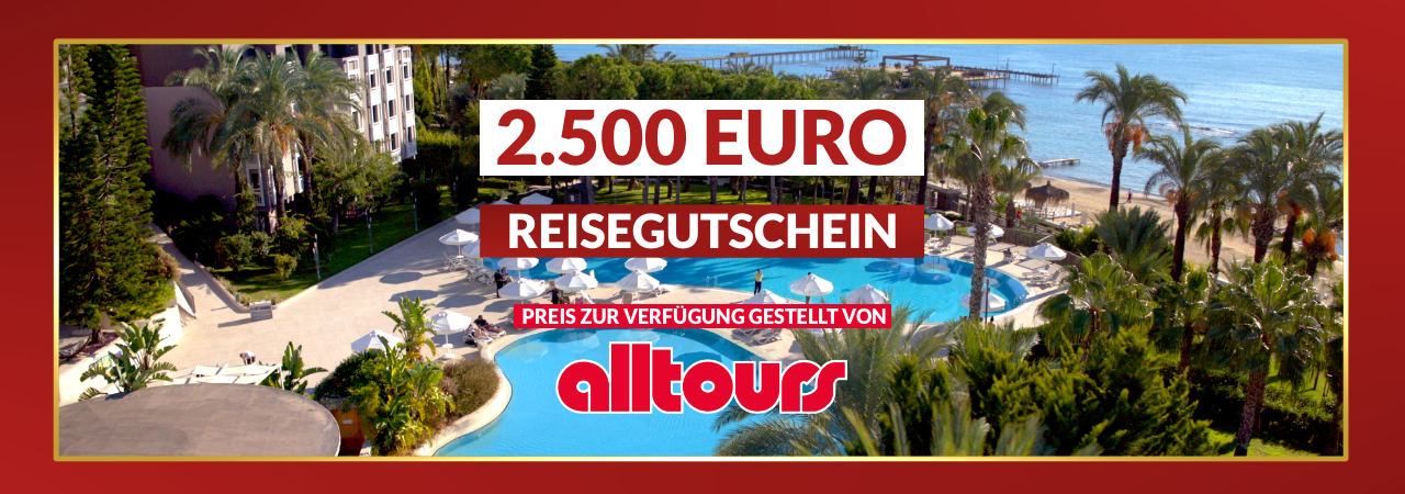250915 GewinnArena Das grosse Backen x alltours 2.5k Reisegutschein ab 24.09.25 Master