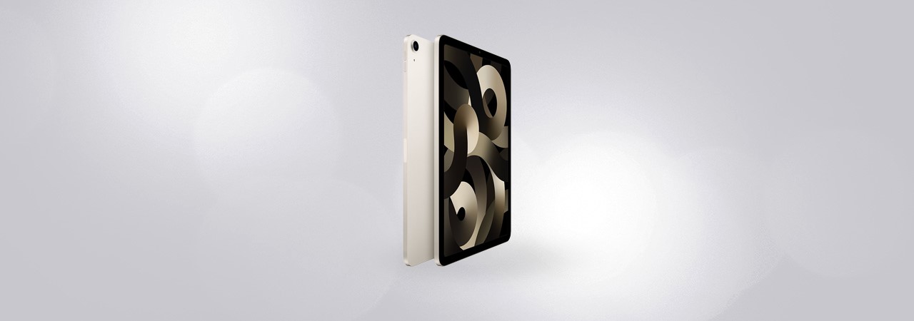 iPad Air, 5. Gen, 10,9 Zoll, Wi-Fi, 256 GB, Polarstern